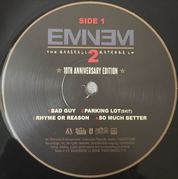 Eminem - The Marshall Mathers LP 2 - (deluxe) (10th Anniversary Edit) (4LP)