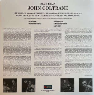 John Coltrane - BLUE TRAIN (BLUE VINYL) (LP)