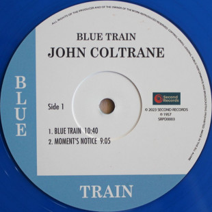 John Coltrane - BLUE TRAIN (BLUE VINYL) (LP)