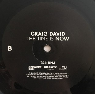 Craig David - The Time Is Now (Deluxe Edit) (2LP)