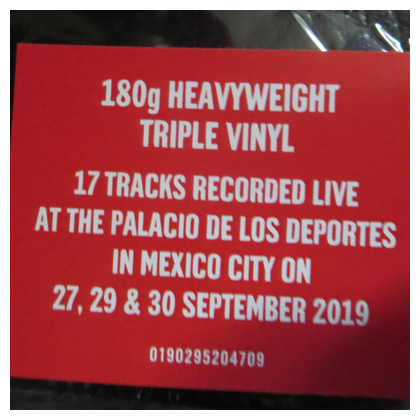 Iron Maiden - Nights Of The Dead, Legacy Of The Beast: Live In Mexico City (3LP)
