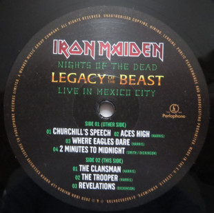 Iron Maiden - Nights Of The Dead, Legacy Of The Beast: Live In Mexico City (3LP)