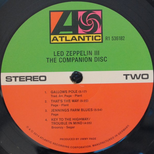 Led Zeppelin - Led Zeppelin III (Deluxe Edit) (2LP)