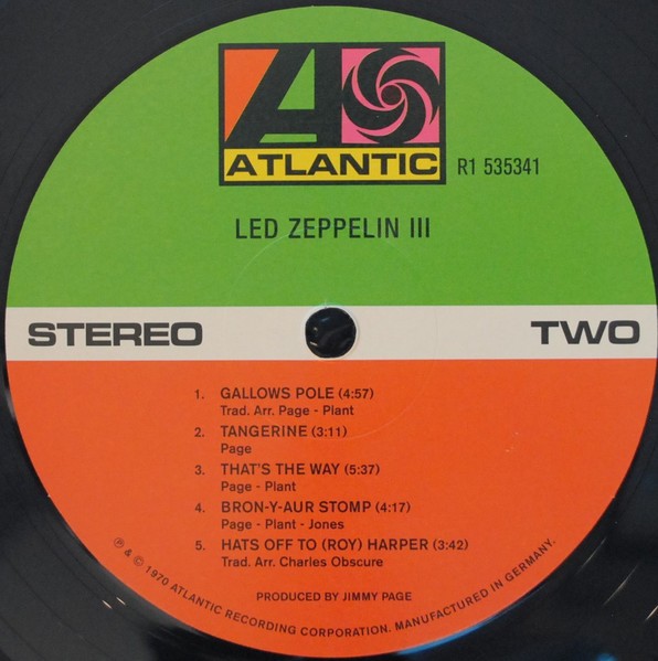 Led Zeppelin - Led Zeppelin III (Deluxe Edit) (2LP)