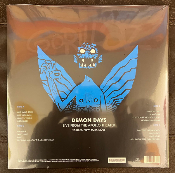 Gorillaz – Demon Days (Live From The Apollo Theater) (coloured) (2LP)