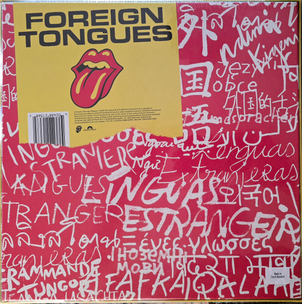 Виниловая пластинка Rolling Stones - Foreign Tongues (Limited Edit) Box set) (Color) (2LP + Blu-ray)