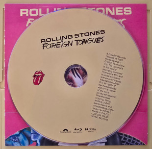 Виниловая пластинка Rolling Stones - Foreign Tongues (Limited Edit) Box set) (Color) (2LP + Blu-ray)