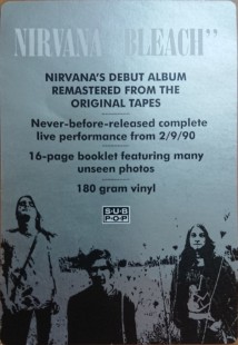Nirvana - Bleach (2LP)