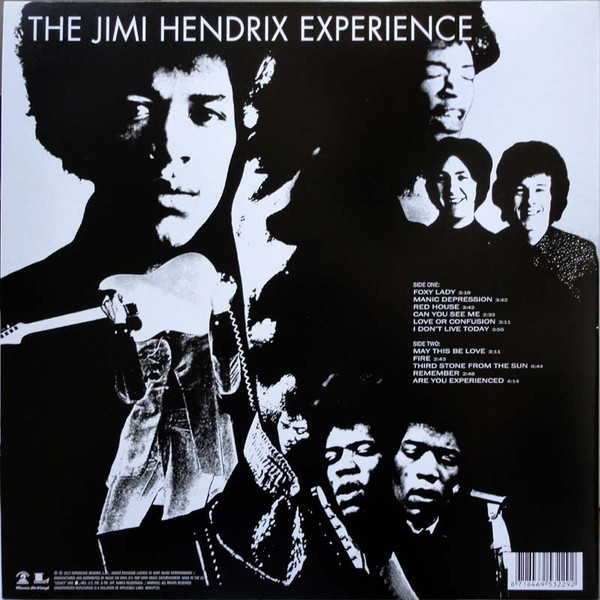 Jimi Hendrix — Are You Experienced UK (LP)