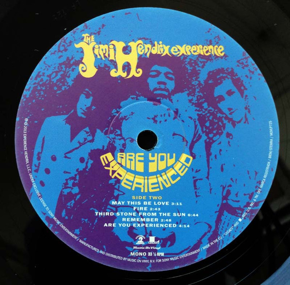 Jimi Hendrix — Are You Experienced UK (LP)