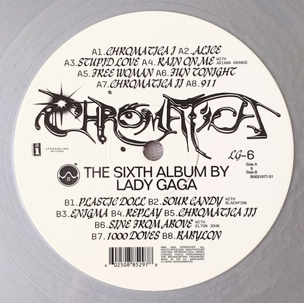 Lady Gaga - Chromatica (Limited Edit) (coloured Silver) (LP)