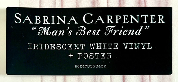 Sabrina Carpenter - Man's Best Friend (CoLoR) + poster (LP)