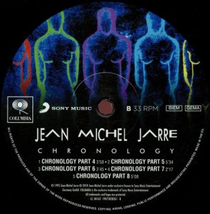 Jean Michel Jarre – Chronology (LP)