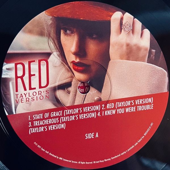 Taylor Swift. Red - Taylor's Version (4LP)