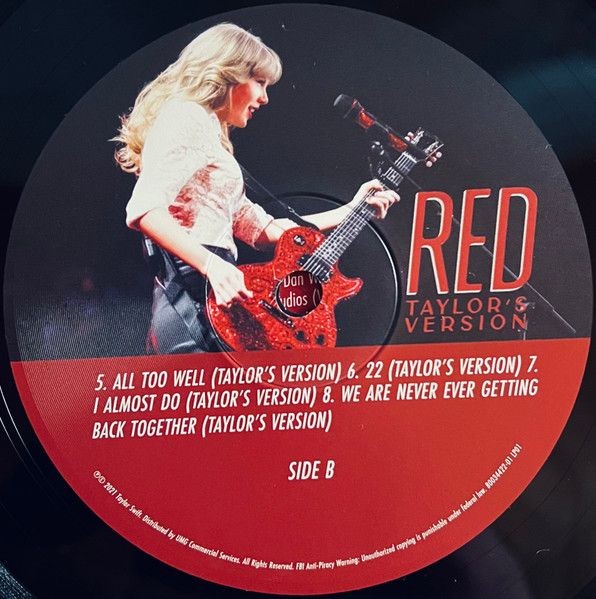 Taylor Swift. Red - Taylor's Version (4LP)