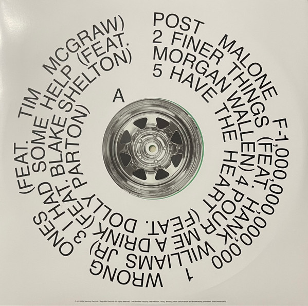 Post Malone - F-1 Trillion (color) (2LP)