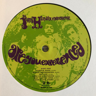 The Jimi Hendrix Experience - Are You Experienced US ( MONO) (LP)