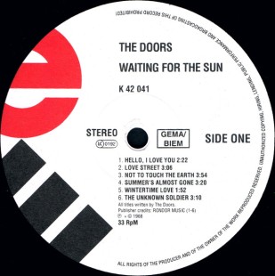 The Doors - Waiting For The Sun  (LP)