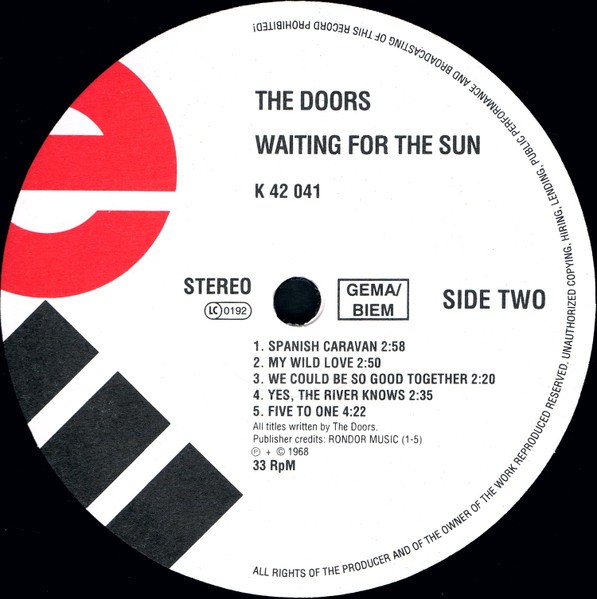 The Doors - Waiting For The Sun (LP)