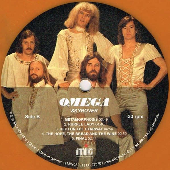 Omega - Skyrover (coloured) (LP)