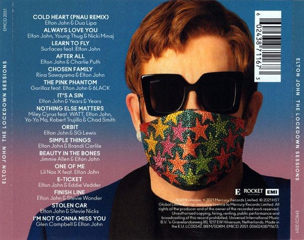 Elton John - The Lockdown Sessions (CD)
