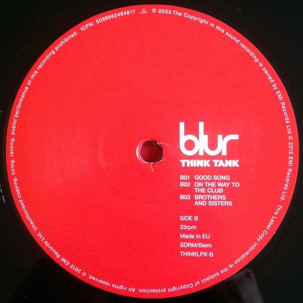 Blur - Think Tank (2LP)