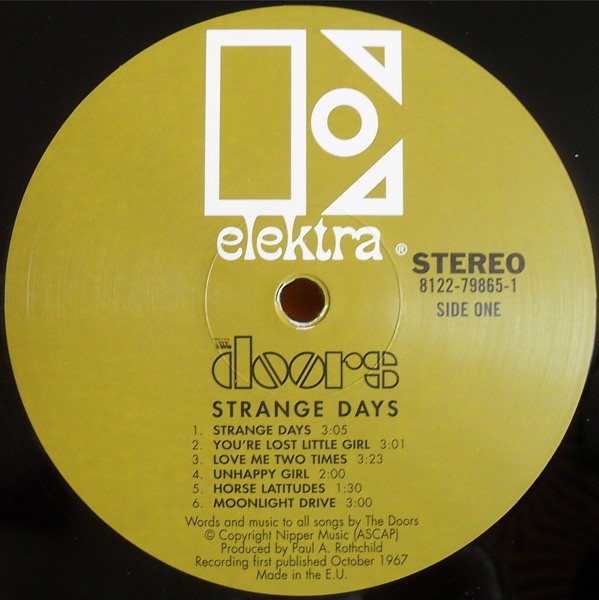 The Doors - Strange Days (STEREO) (LP)