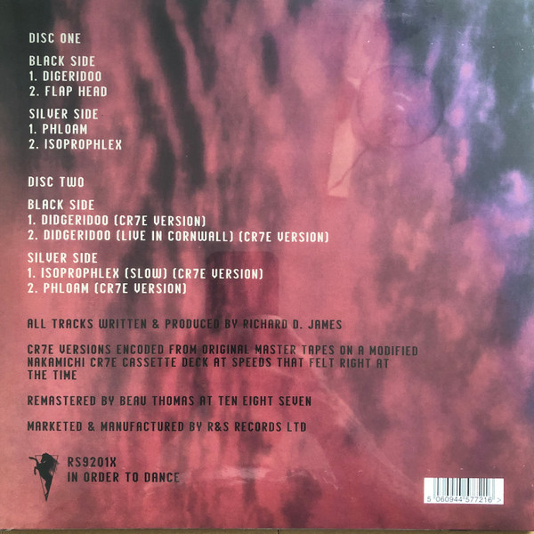The Aphex Twin - Didgeridoo (2х12 Vinyl EP)