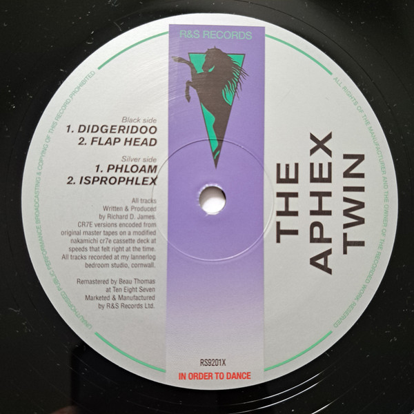 The Aphex Twin - Didgeridoo (2х12 Vinyl EP)