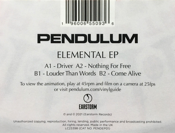Pendulum - Elemental (Picture Disc) (Zoetrope) (2LP)