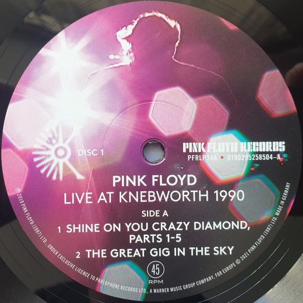 Pink Floyd - Live At Knebworth 1990 (Limited Edition) (2 LP)