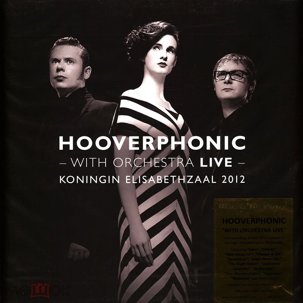 Hooverphonic – With Orchestra Live (Koningin Elisabethzaal 2012) (2LP)
