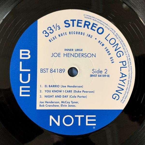 Joe Henderson. Inner Urge (LP)