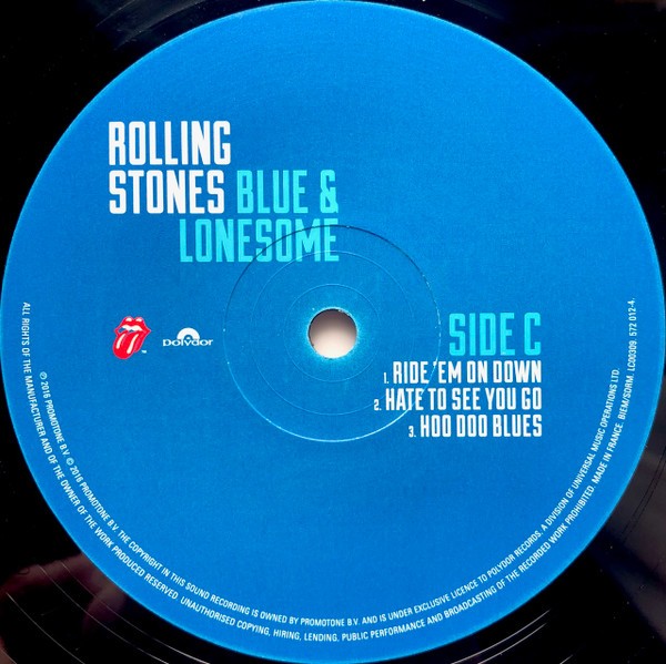 The Rolling Stones - Blue & Lonesome (2LP)