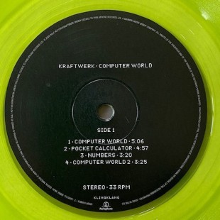 Kraftwerk - Computer World (Limited Edit) (Special Edit) (color) (LP)