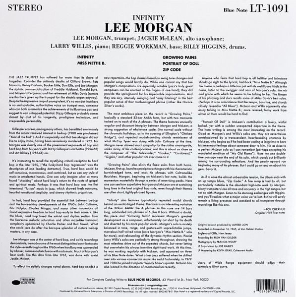 Lee Morgan - Infinity (LP)