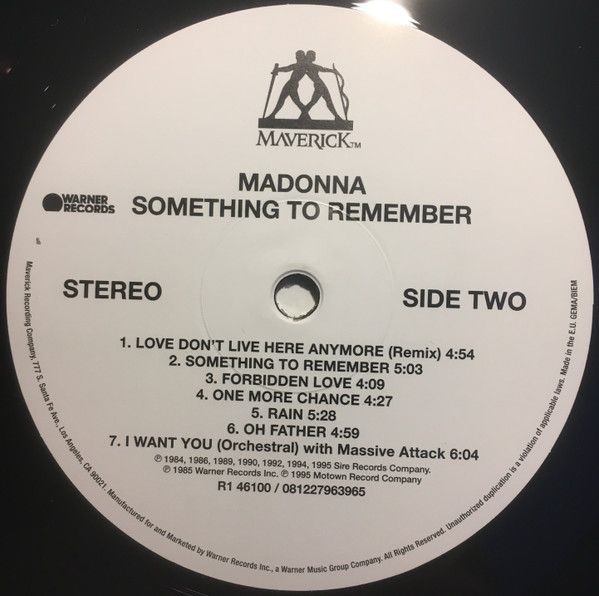 Madonna - Something To Remember (LP)