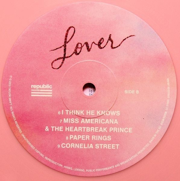 Taylor Swift - Lover (Color - Pink and Blue) (2LP)