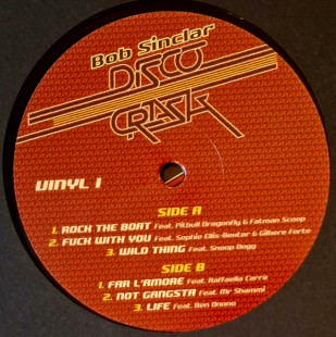 Bob Sinclar - Disco Crash (2LP)