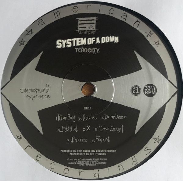 Виниловая пластинка System Of A Down - Toxicity (LP)