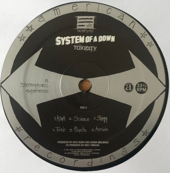 Виниловая пластинка System Of A Down - Toxicity (LP)