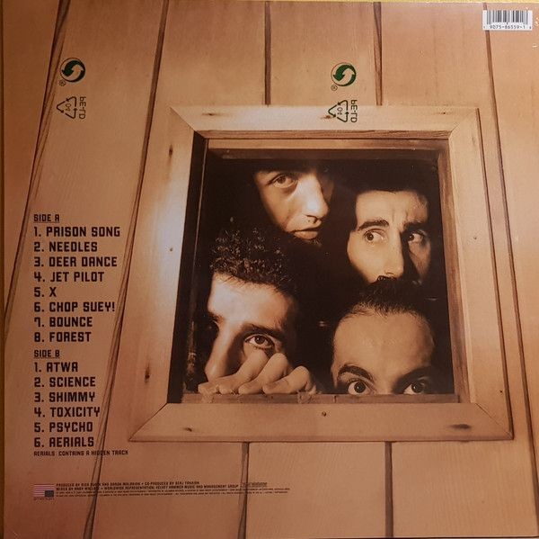 Виниловая пластинка System Of A Down - Toxicity (LP)
