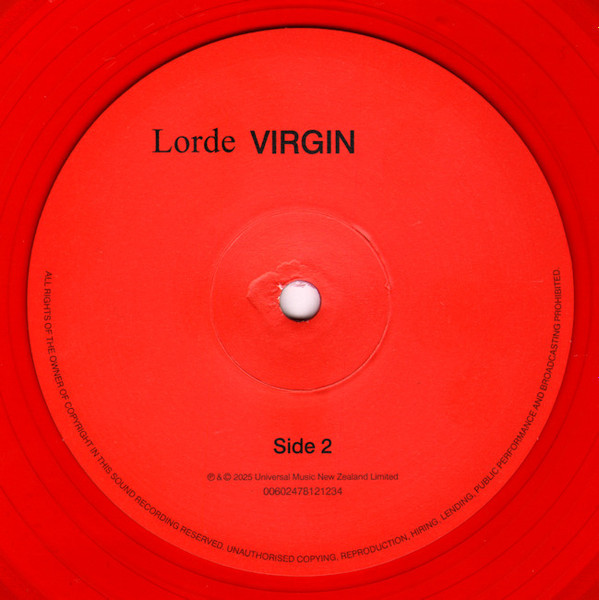 Lorde - Virgin (Limited Edit) (CoLoR) (LP)