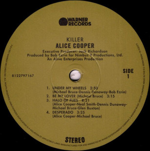 Alice Cooper - Killer (LP)