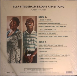 Ella Fitzgerald, Louis Armstrong - Cheek To Cheek (LP)