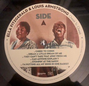 Ella Fitzgerald, Louis Armstrong - Cheek To Cheek (LP)