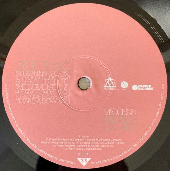 Madonna - Bedtime Stories (LP)
