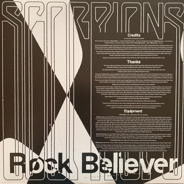 Scorpions - Rock Believer (LP)