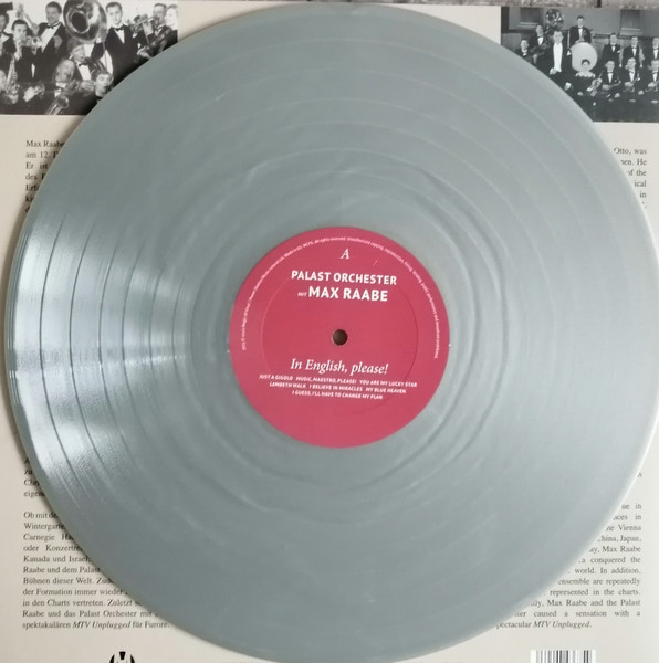 Palast Orchester Mit Max Raabe – In English, Please! (color) (LP)