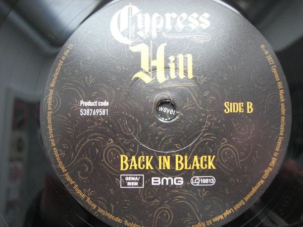 Cypress Hill - Back In Black (LP)